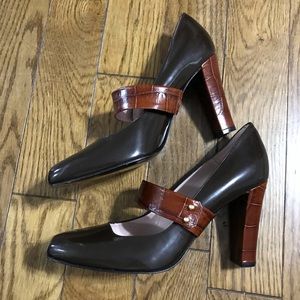 Magrit block high heels size 9